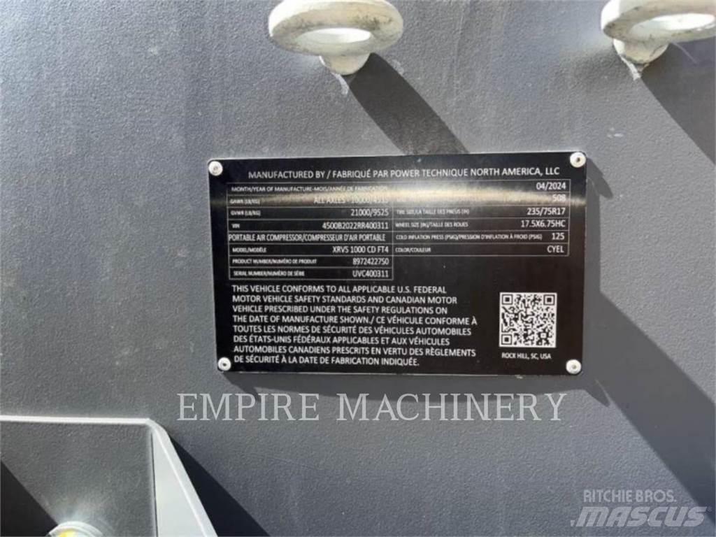 Atlas Copco XRVS1000CD Kompresszorok