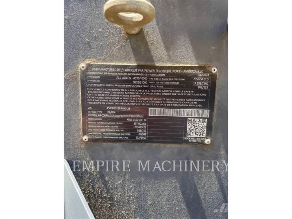 Atlas Copco XRVS1550CD Kompresszorok