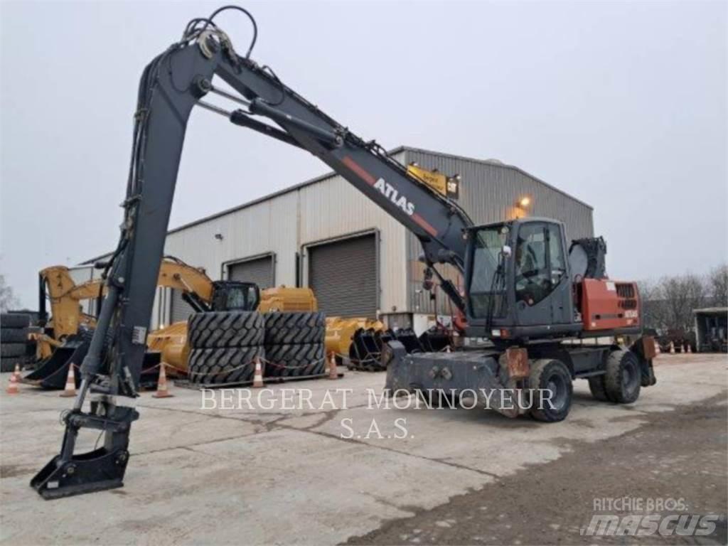  ATLAS-WEYHAUSEN 250MH Gumikerekes kotrók