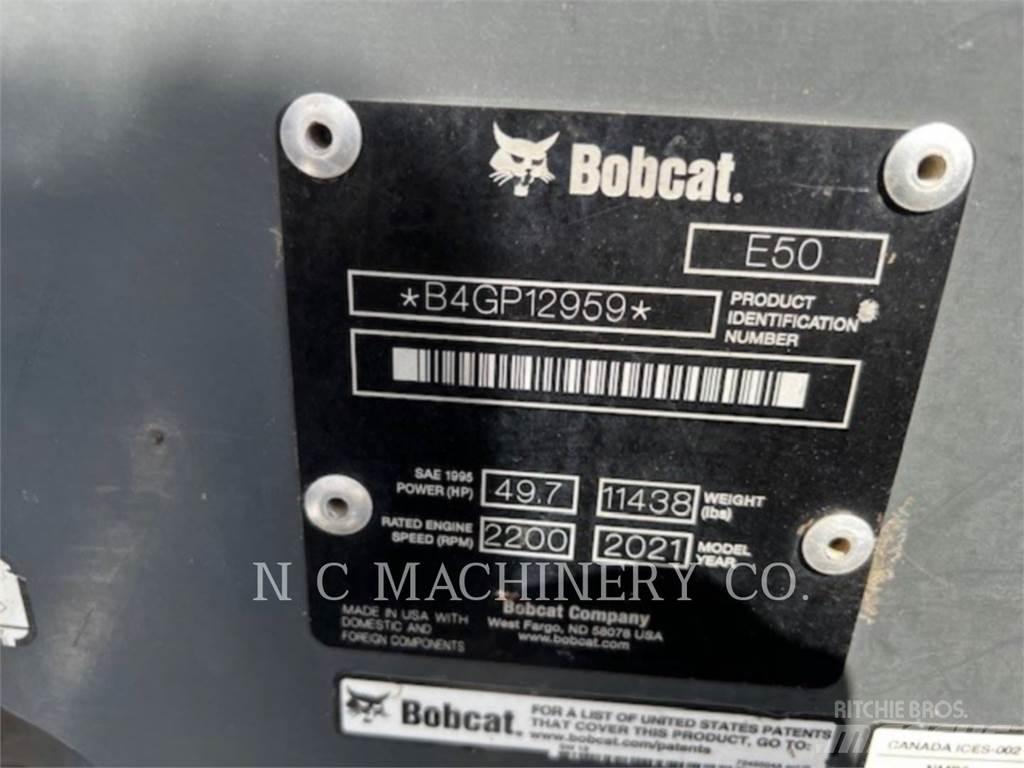 Bobcat E50 Lánctalpas kotrók