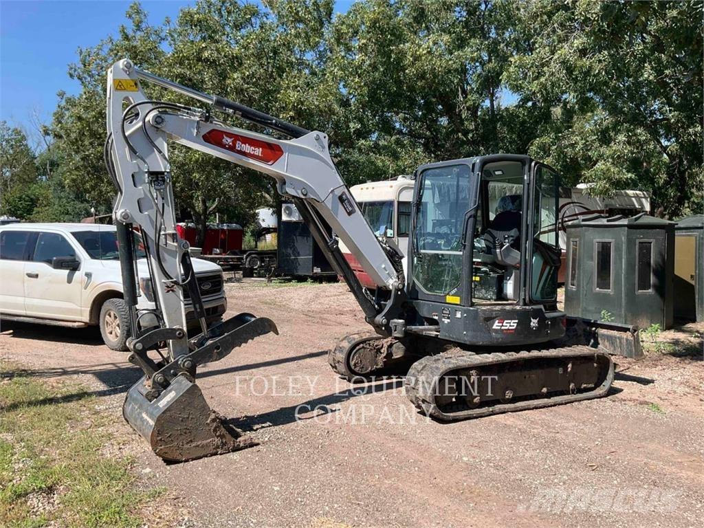 Bobcat E55 Mini kotrók < 7t