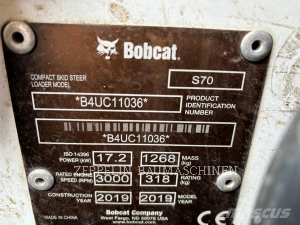Bobcat S70 Kompaktrakodók