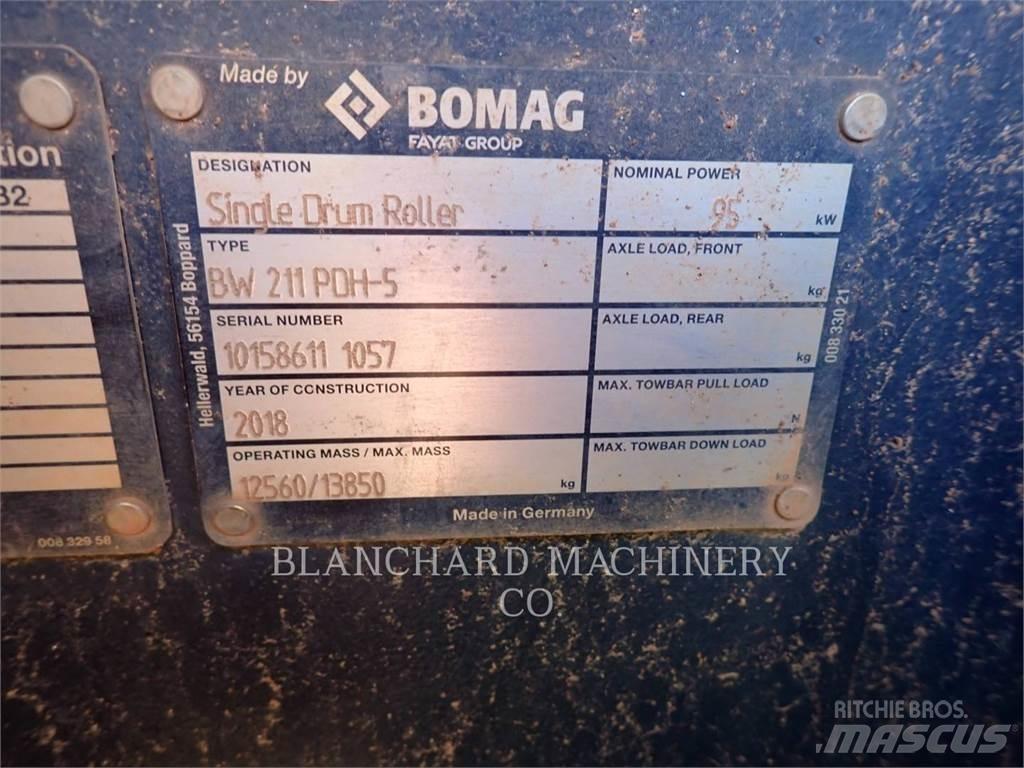 Bomag BW211PHD-5 Talajtömörítő gépek