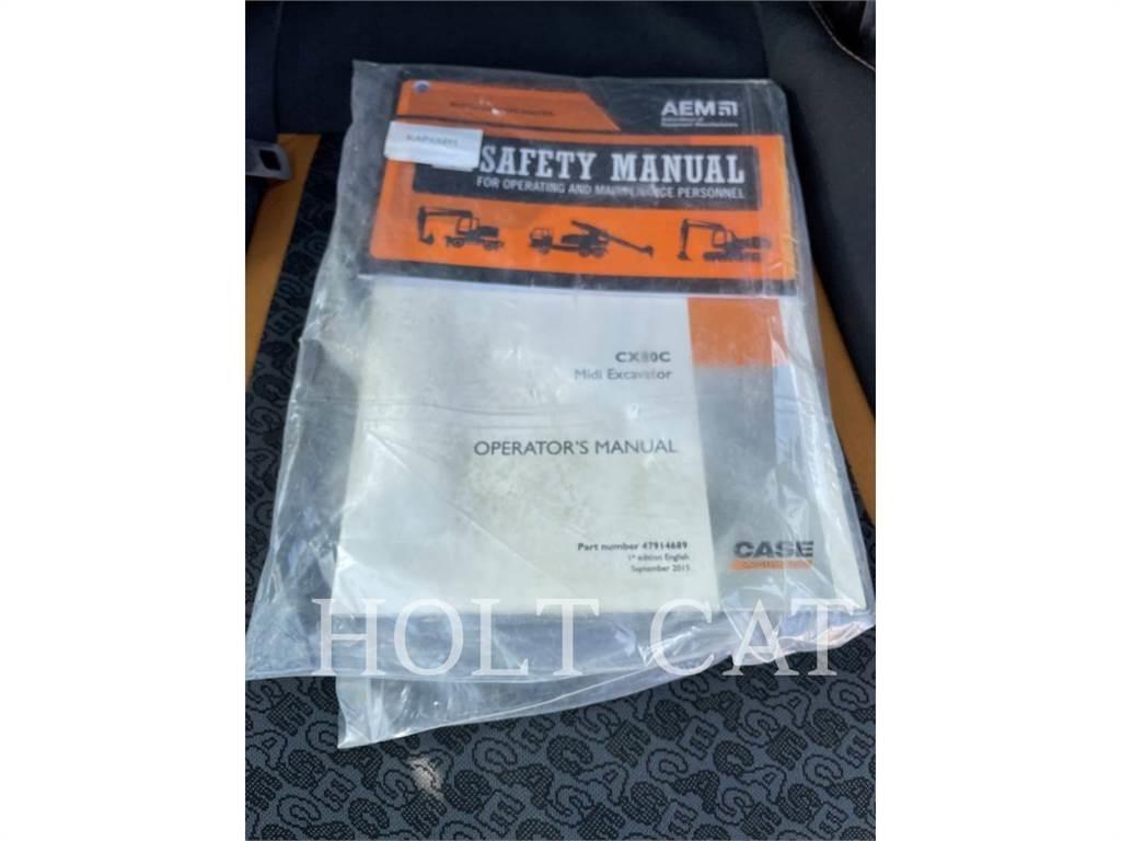 CASE CX80C Lánctalpas kotrók