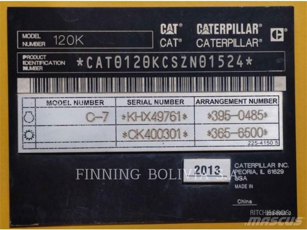 CAT 120K Gréderek