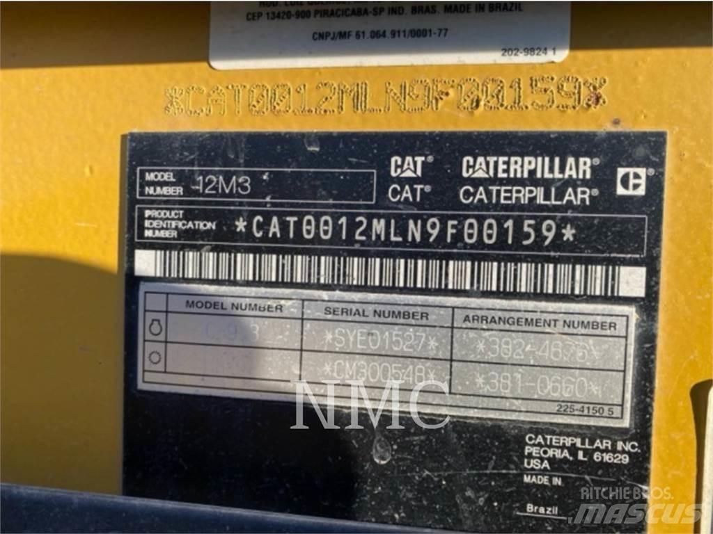 CAT 12M3 Gréderek