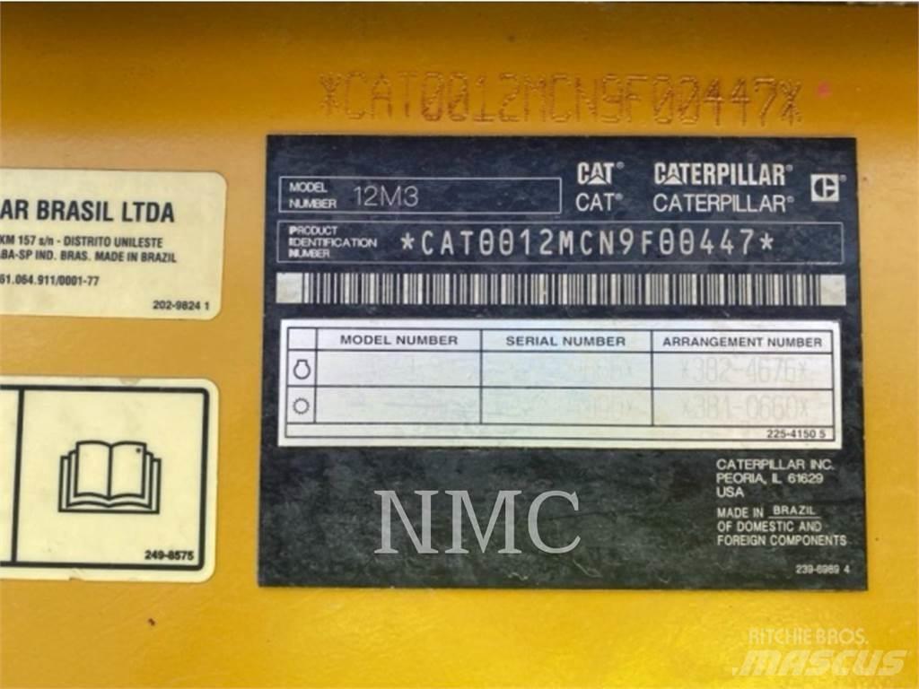 CAT 12M3 Gréderek