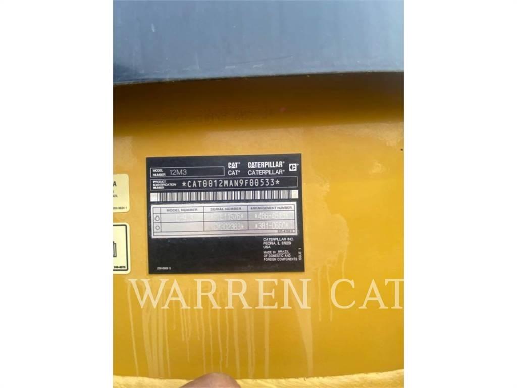 CAT 12M3 Gréderek