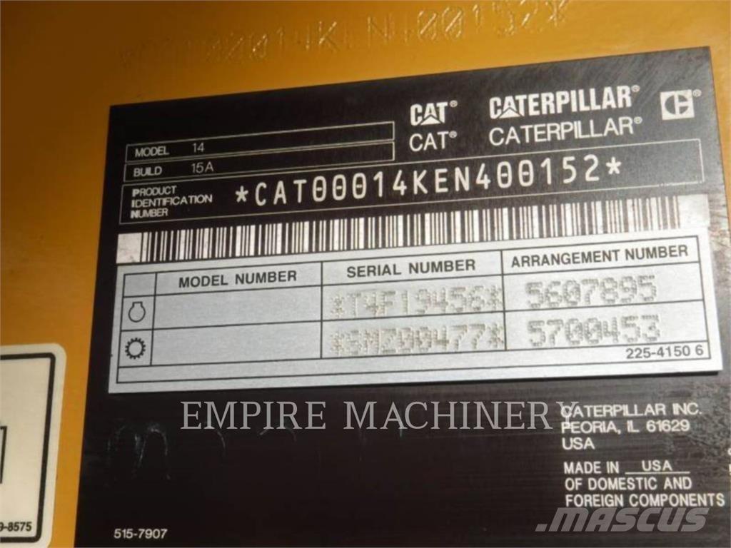 CAT 14-15 Gréderek