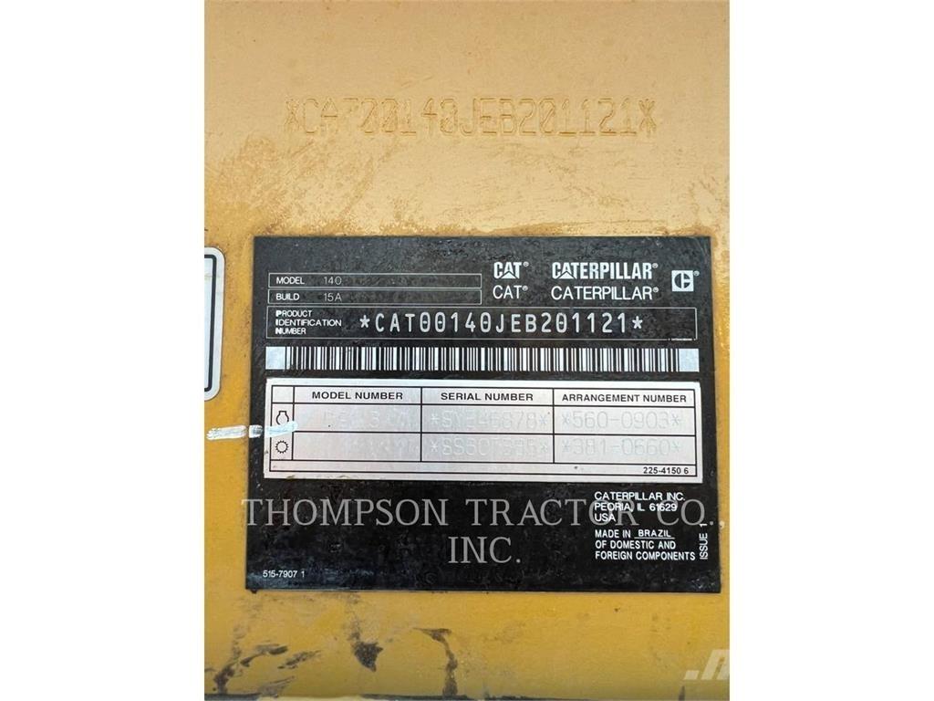 CAT 140 Gréderek