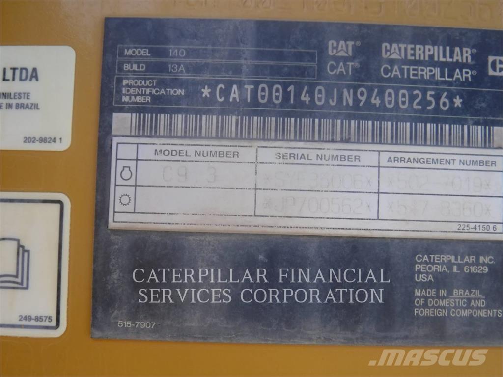 CAT 140-13 Gréderek