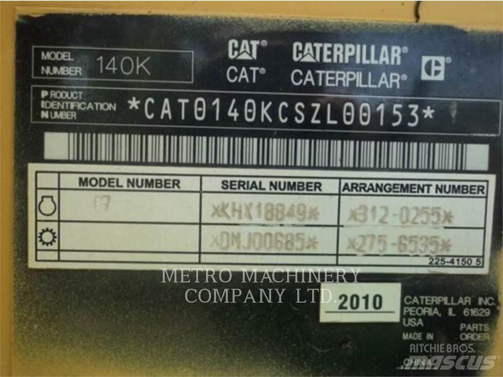 CAT 140K Gréderek