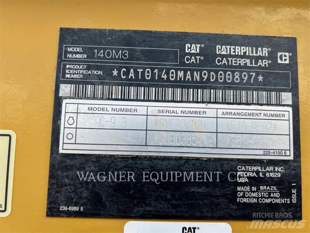 CAT 140M3 Gréderek