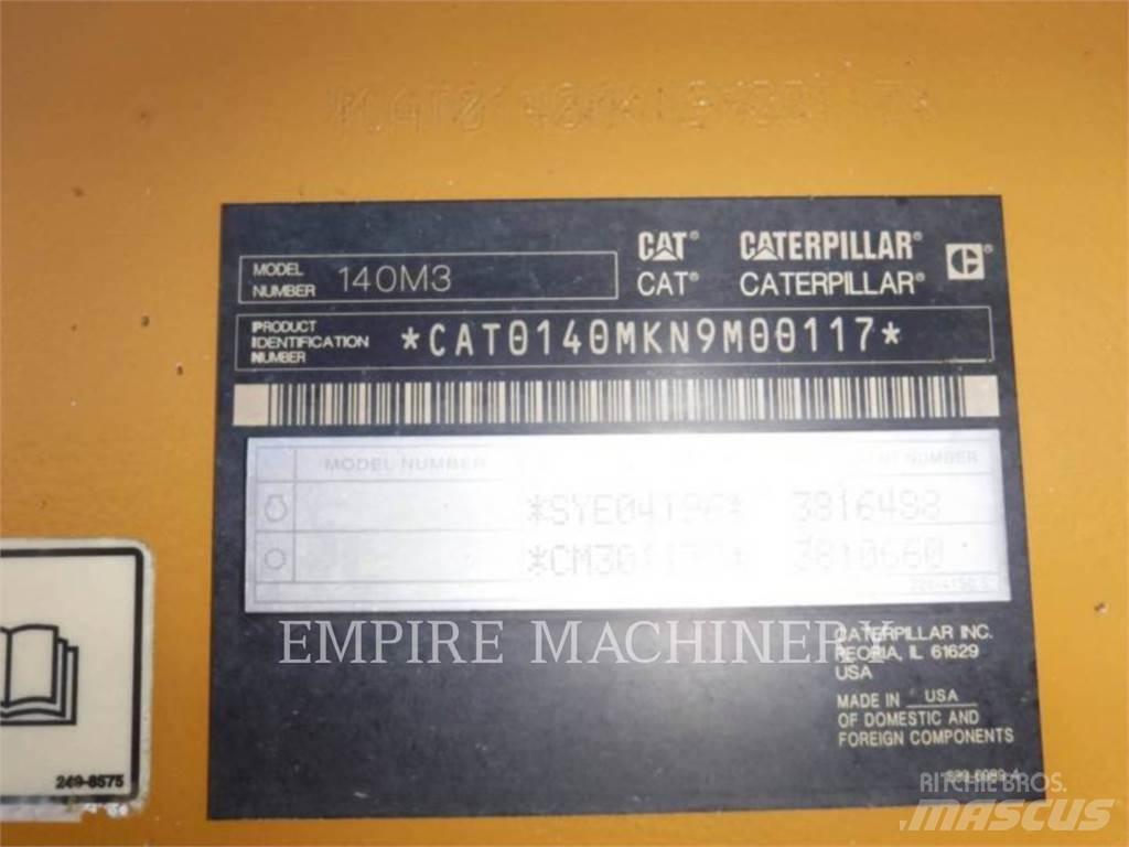 CAT 140M3 Gréderek