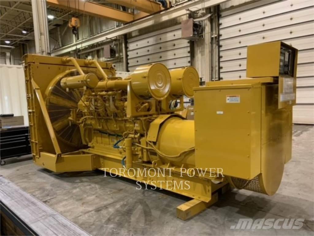 CAT 1500KW-600V-3512-FW Dízel áramfejlesztők