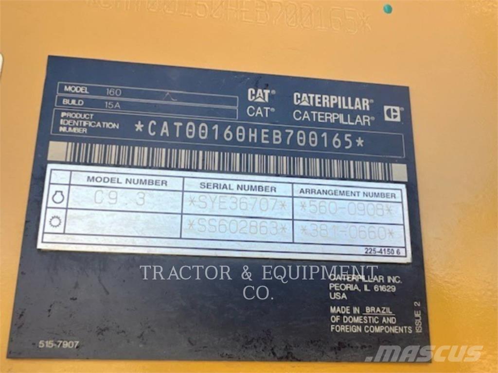 CAT 160-15AWD Gréderek