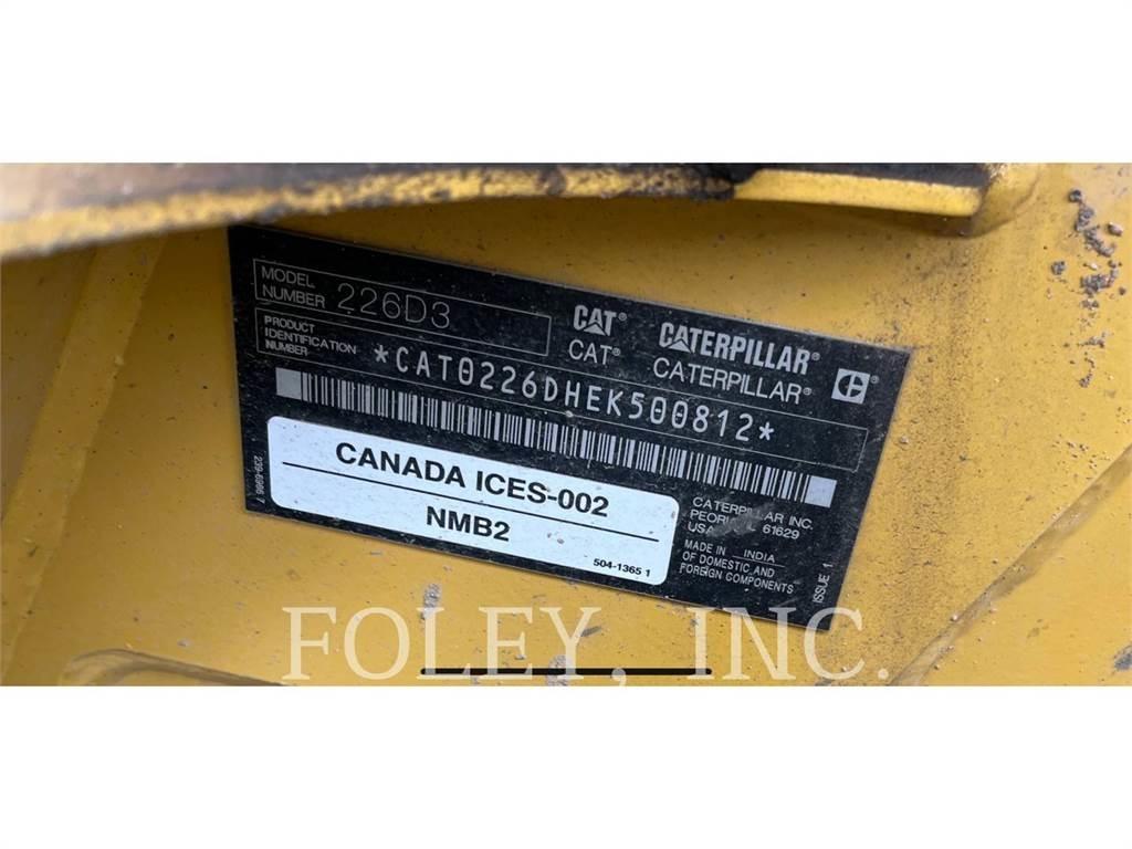CAT 226D3 Kompaktrakodók