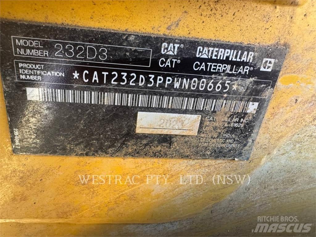 CAT 232D3LRC Kompaktrakodók
