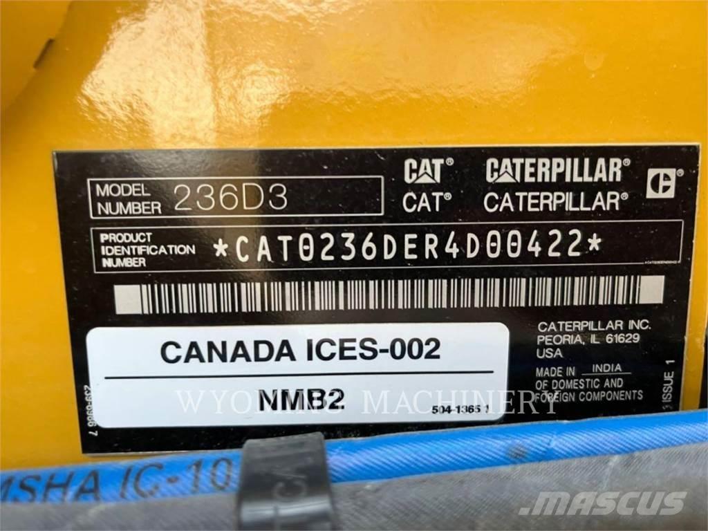 CAT 236D3 Kompaktrakodók