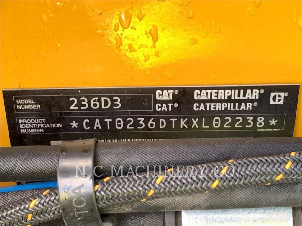 CAT 236D3 H2CB Kompaktrakodók