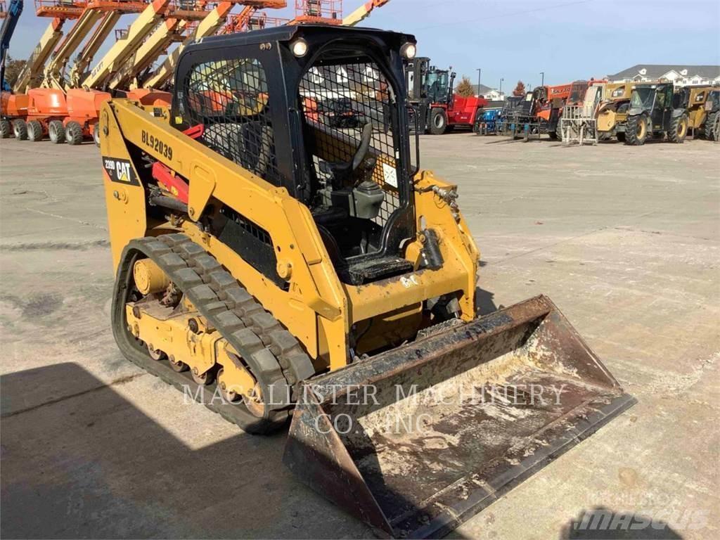 CAT 239D Lánctalpas homlokrakodók