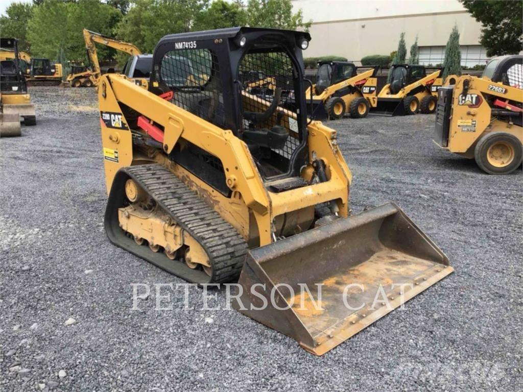 CAT 239D Lánctalpas homlokrakodók
