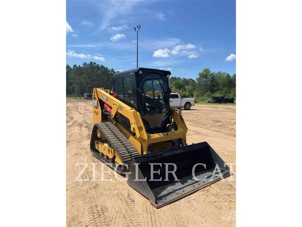 CAT 239D3 Lánctalpas homlokrakodók