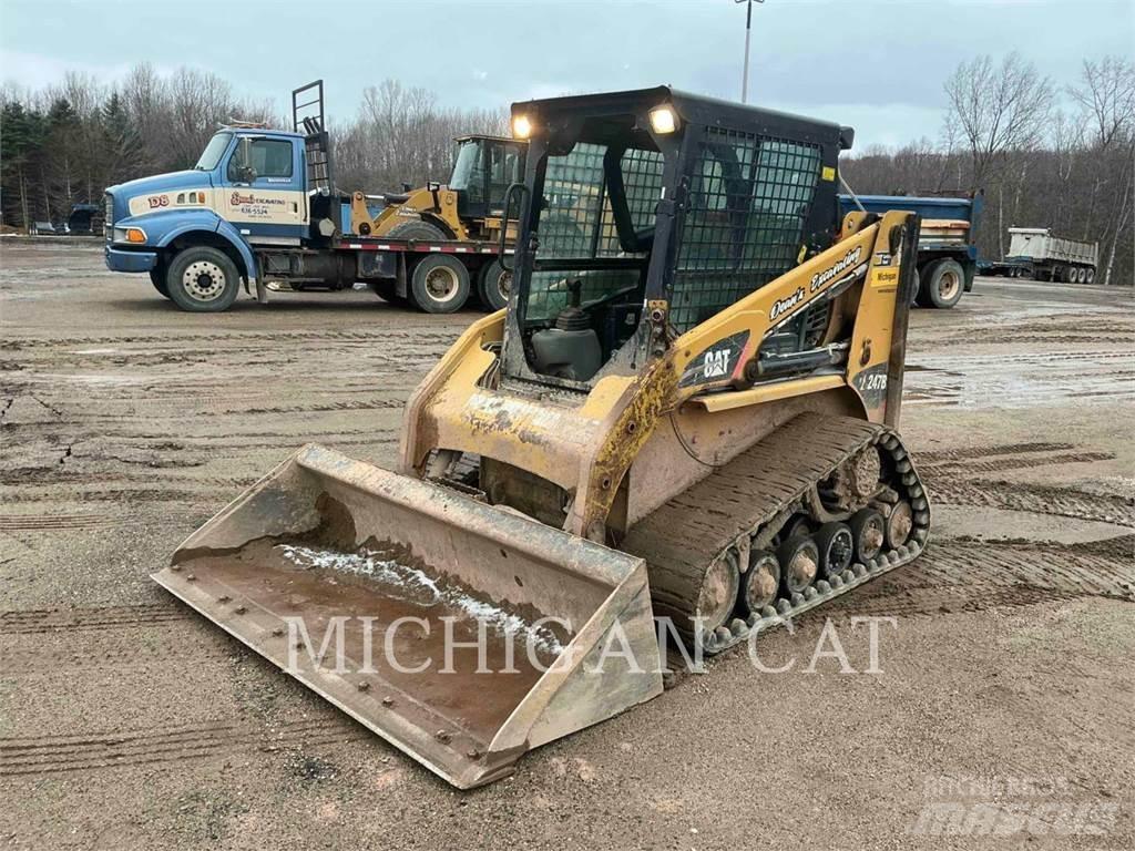 CAT 247B3 AQ Kompaktrakodók