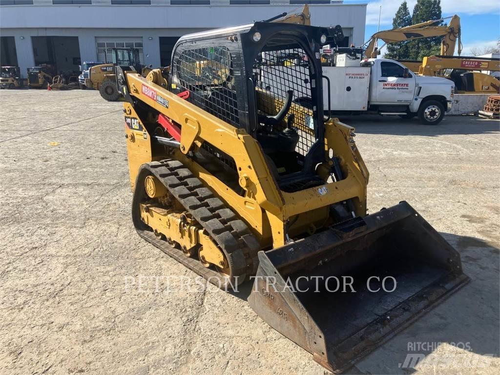 CAT 249D Gumikerekes homlokrakodók