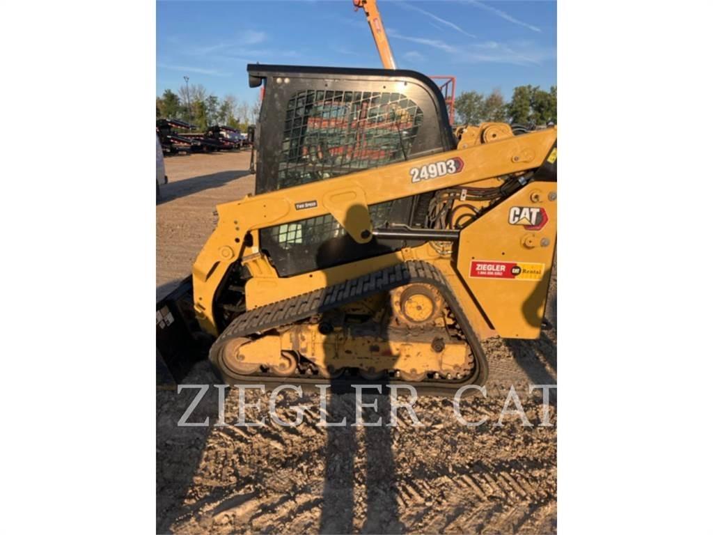 CAT 249D3 Lánctalpas homlokrakodók