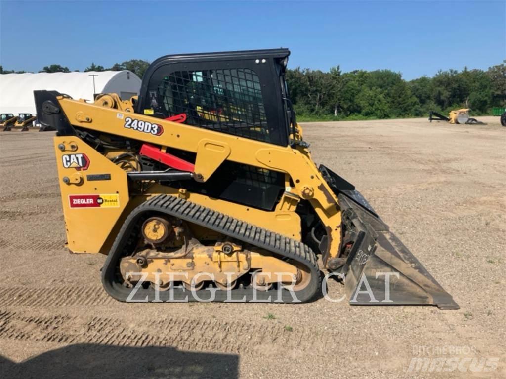 CAT 249D3 Lánctalpas homlokrakodók