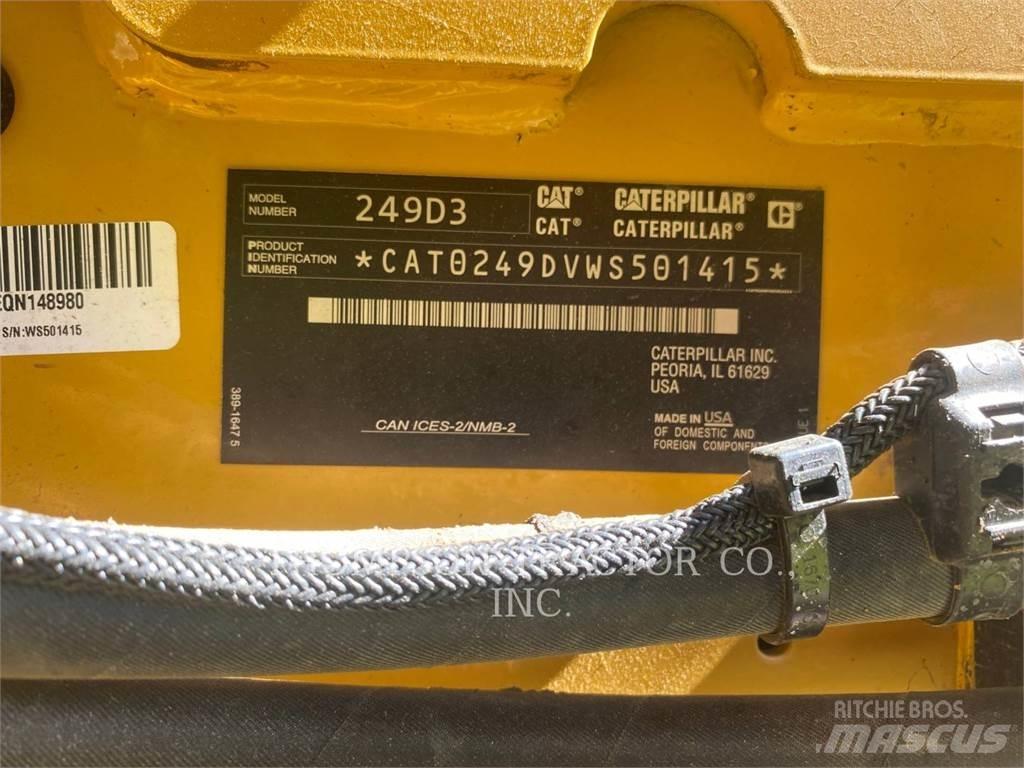 CAT 249D3 Lánctalpas homlokrakodók