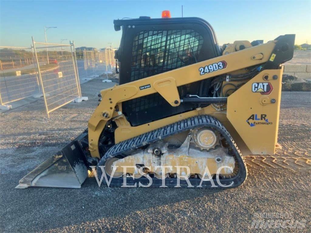 CAT 249D3 Lánctalpas homlokrakodók
