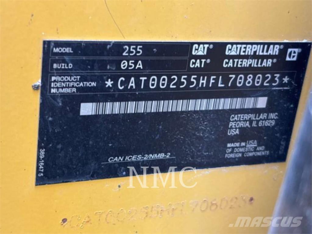 CAT 255-05 Lánctalpas homlokrakodók