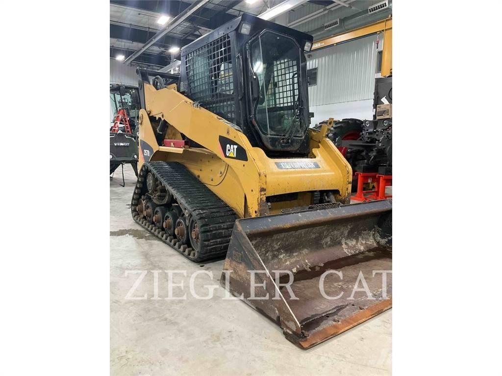 CAT 257B2 Lánctalpas homlokrakodók