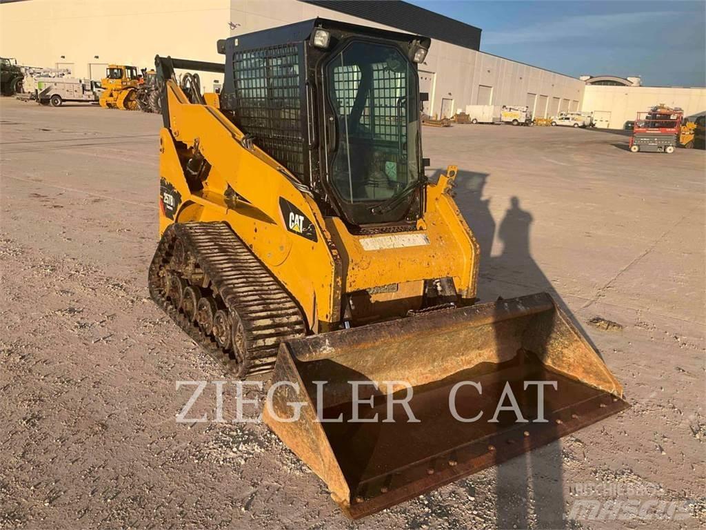 CAT 257B3 Lánctalpas homlokrakodók