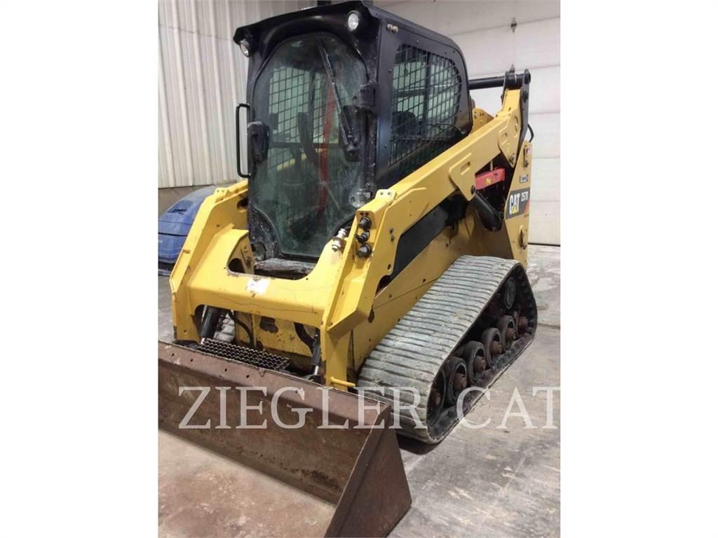 CAT 257D Lánctalpas homlokrakodók