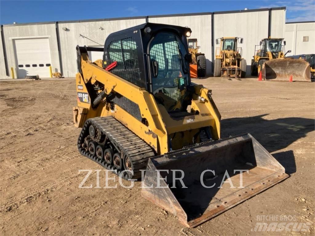 CAT 257D Lánctalpas homlokrakodók