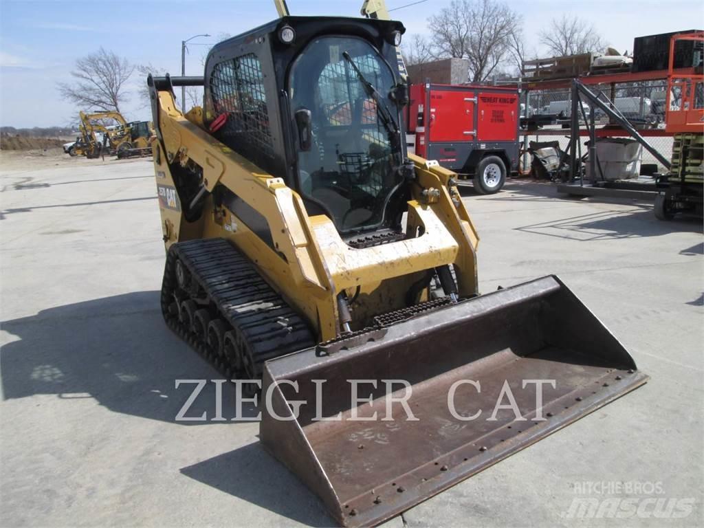 CAT 257D Lánctalpas homlokrakodók