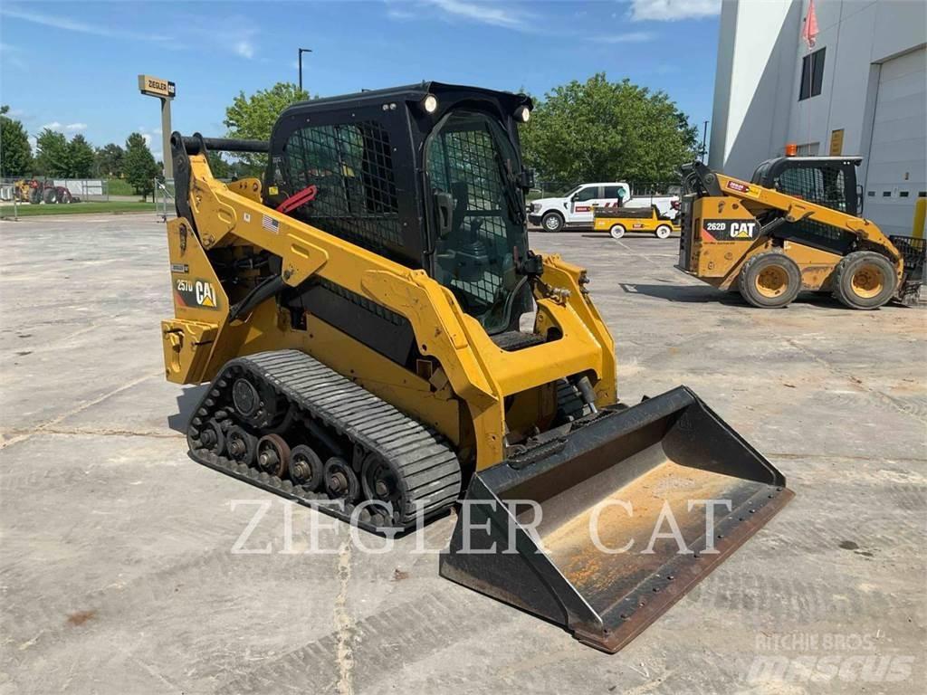 CAT 257D Lánctalpas homlokrakodók