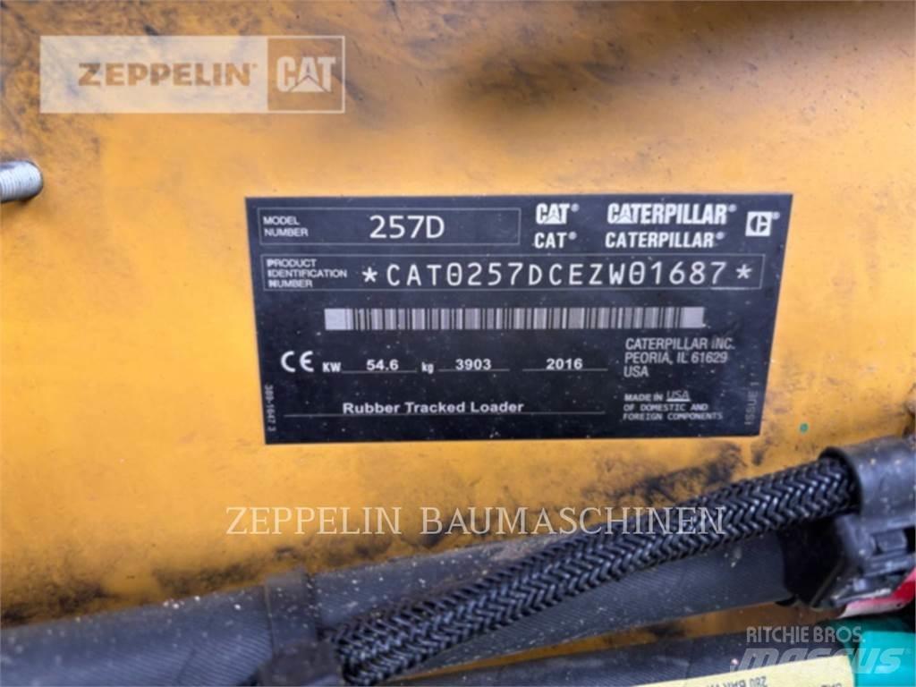CAT 257D Kompaktrakodók