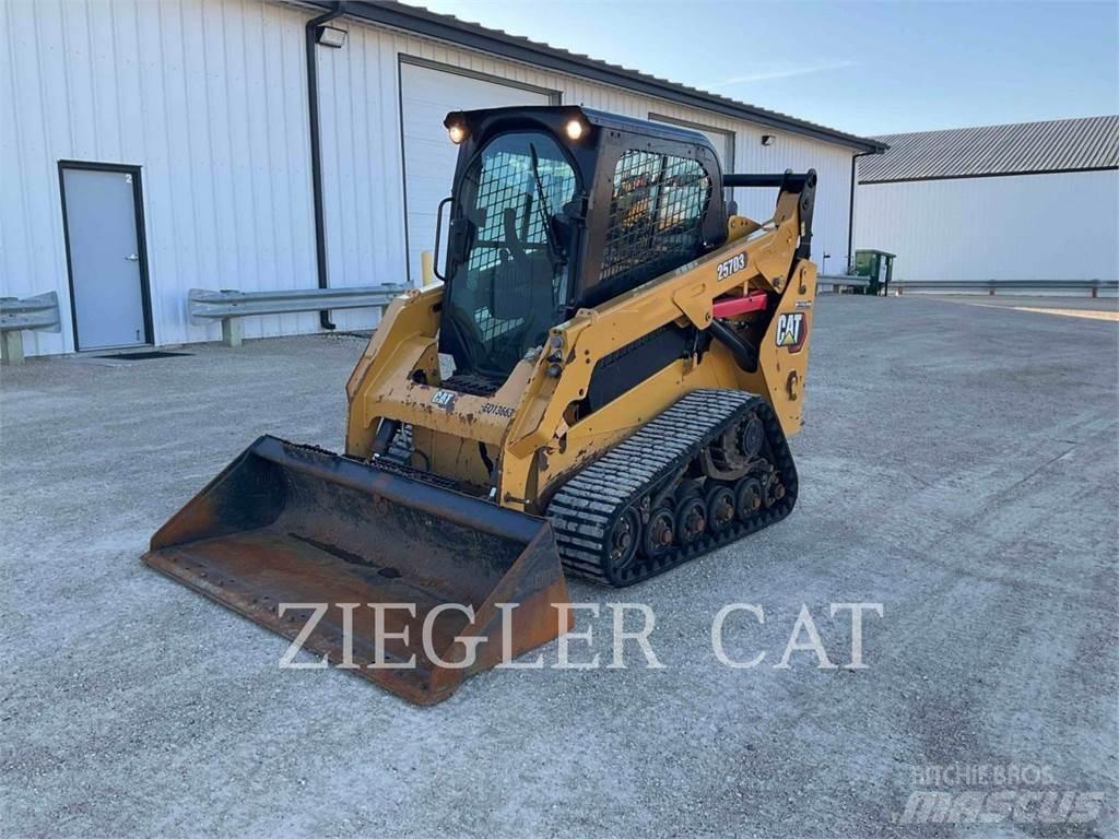 CAT 257D3 Lánctalpas homlokrakodók