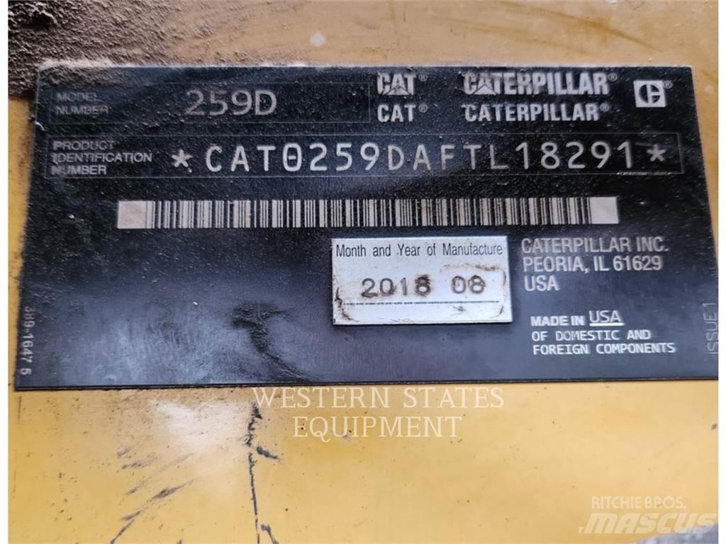 CAT 259D Kompaktrakodók