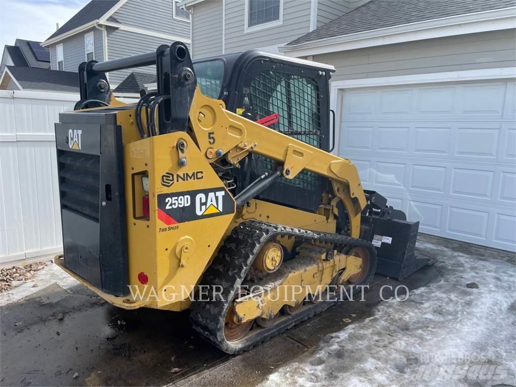 CAT 259D Lánctalpas homlokrakodók