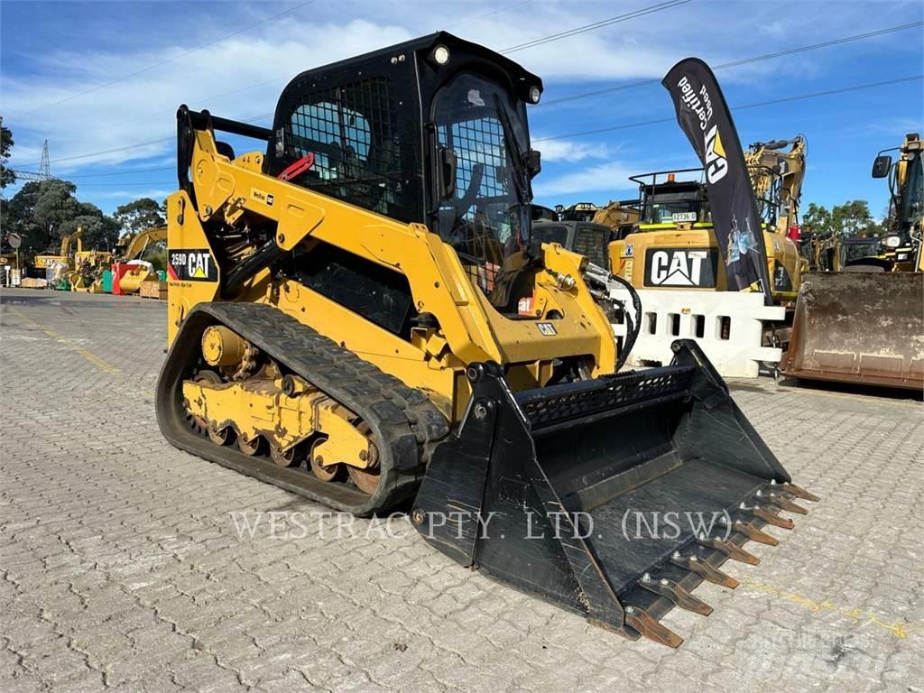 CAT 259D Lánctalpas homlokrakodók