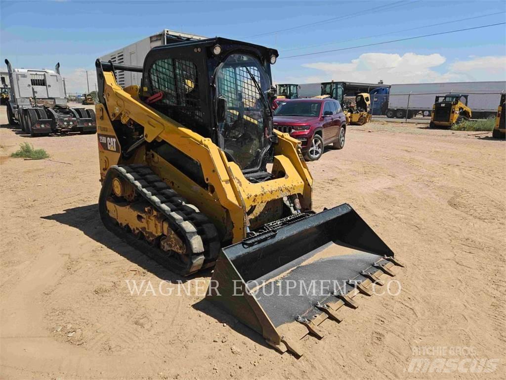 CAT 259D Lánctalpas homlokrakodók