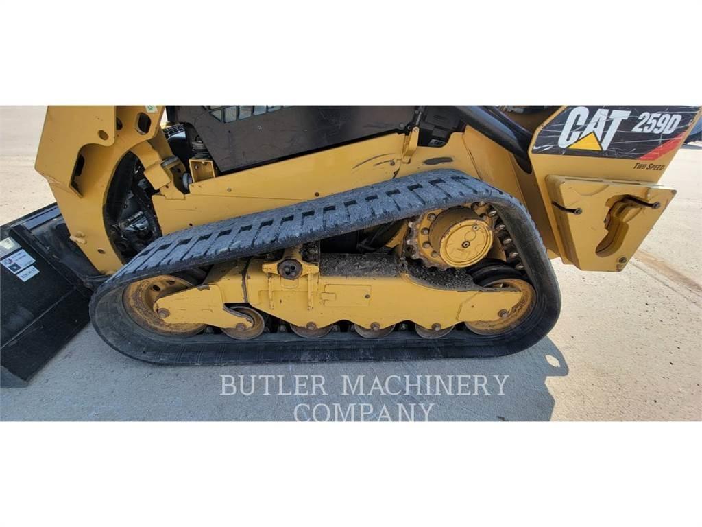 CAT 259D Lánctalpas homlokrakodók