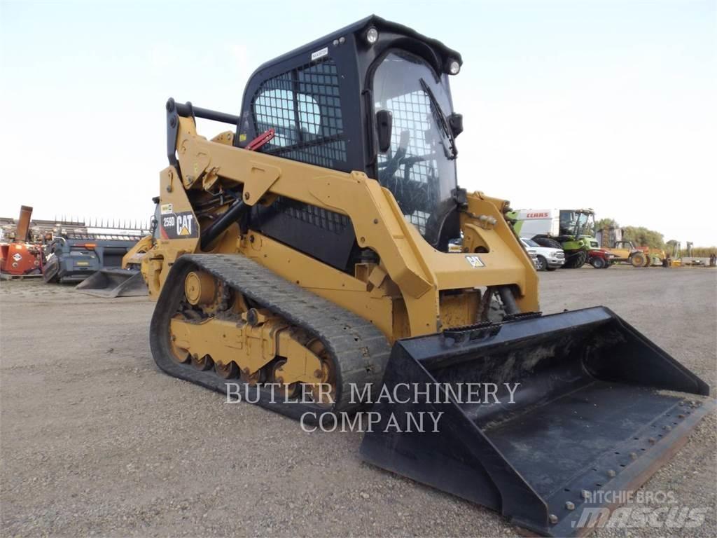 CAT 259D Lánctalpas homlokrakodók