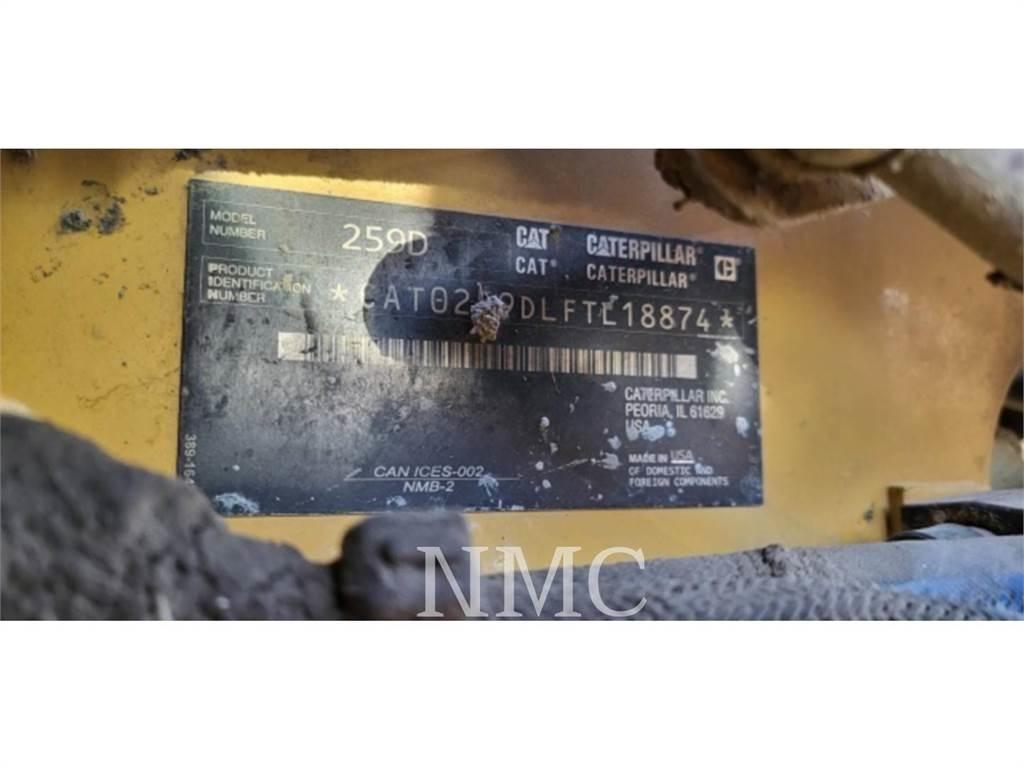 CAT 259D Kompaktrakodók