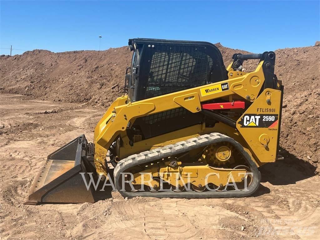 CAT 259D Lánctalpas homlokrakodók